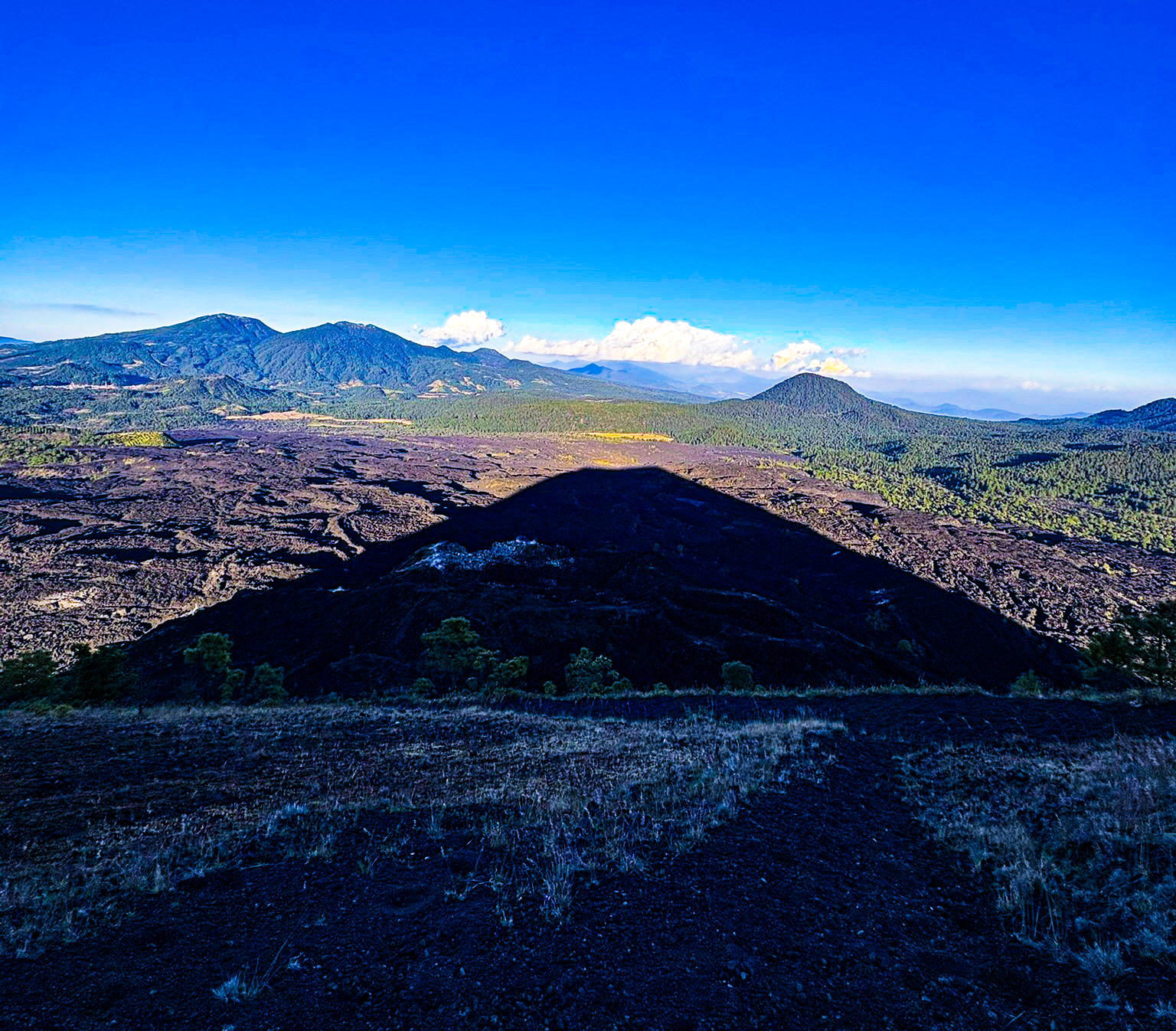 Geosenderismo en el Volcán Paricutín